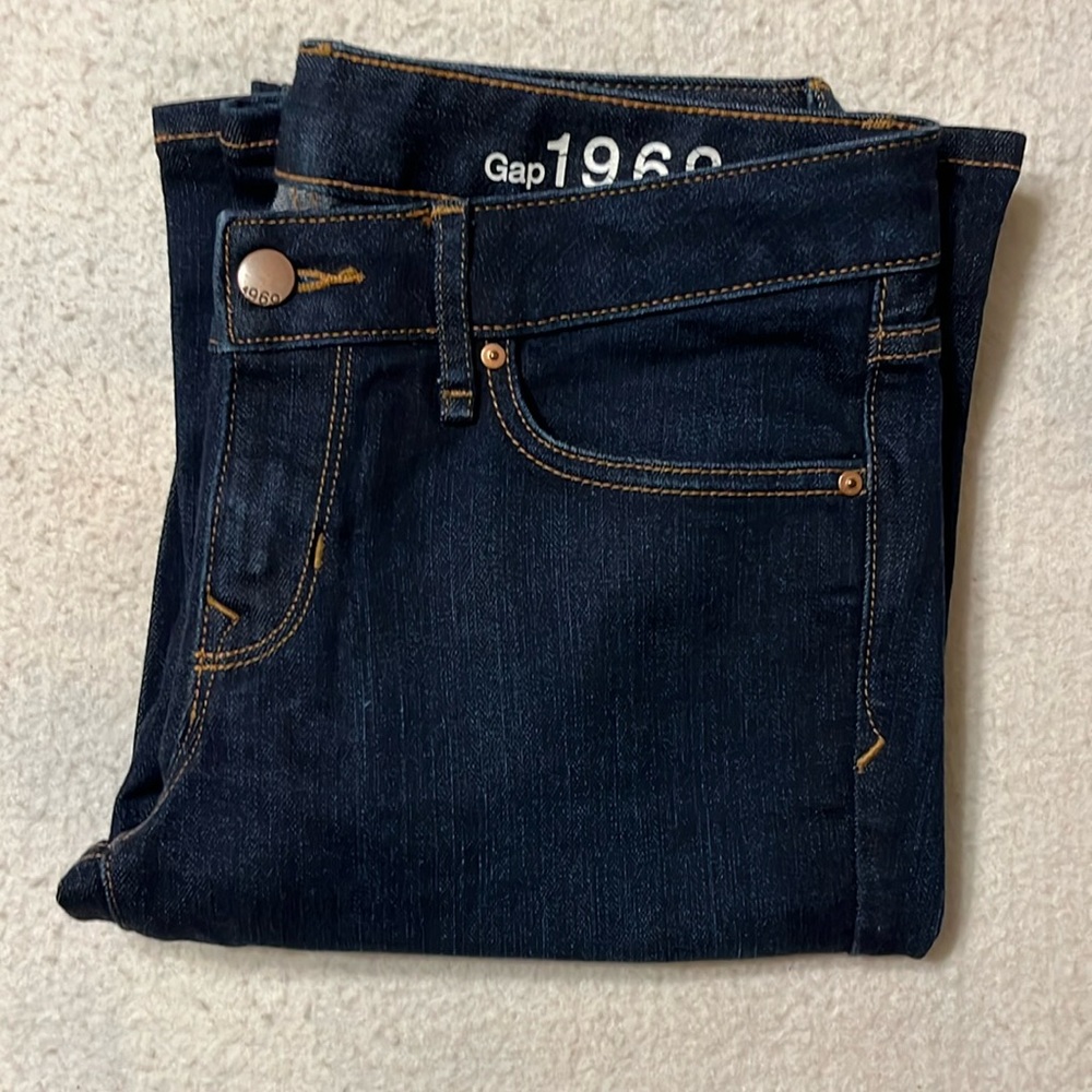 EUC Gap Mid Rise Perfect Boot Jeans